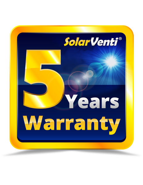 5 Years Warranty